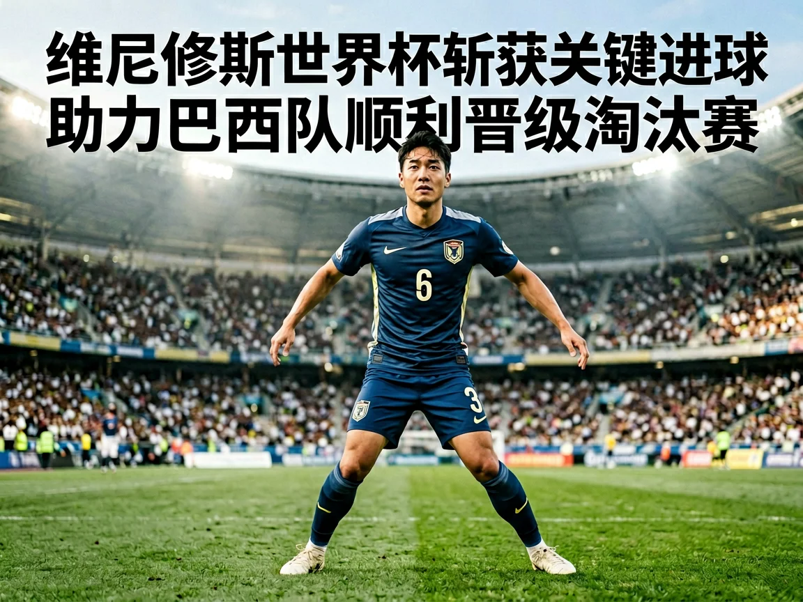 维尼修斯世界杯斩获关键进球助力巴西队顺利晋级淘汰赛 | PG